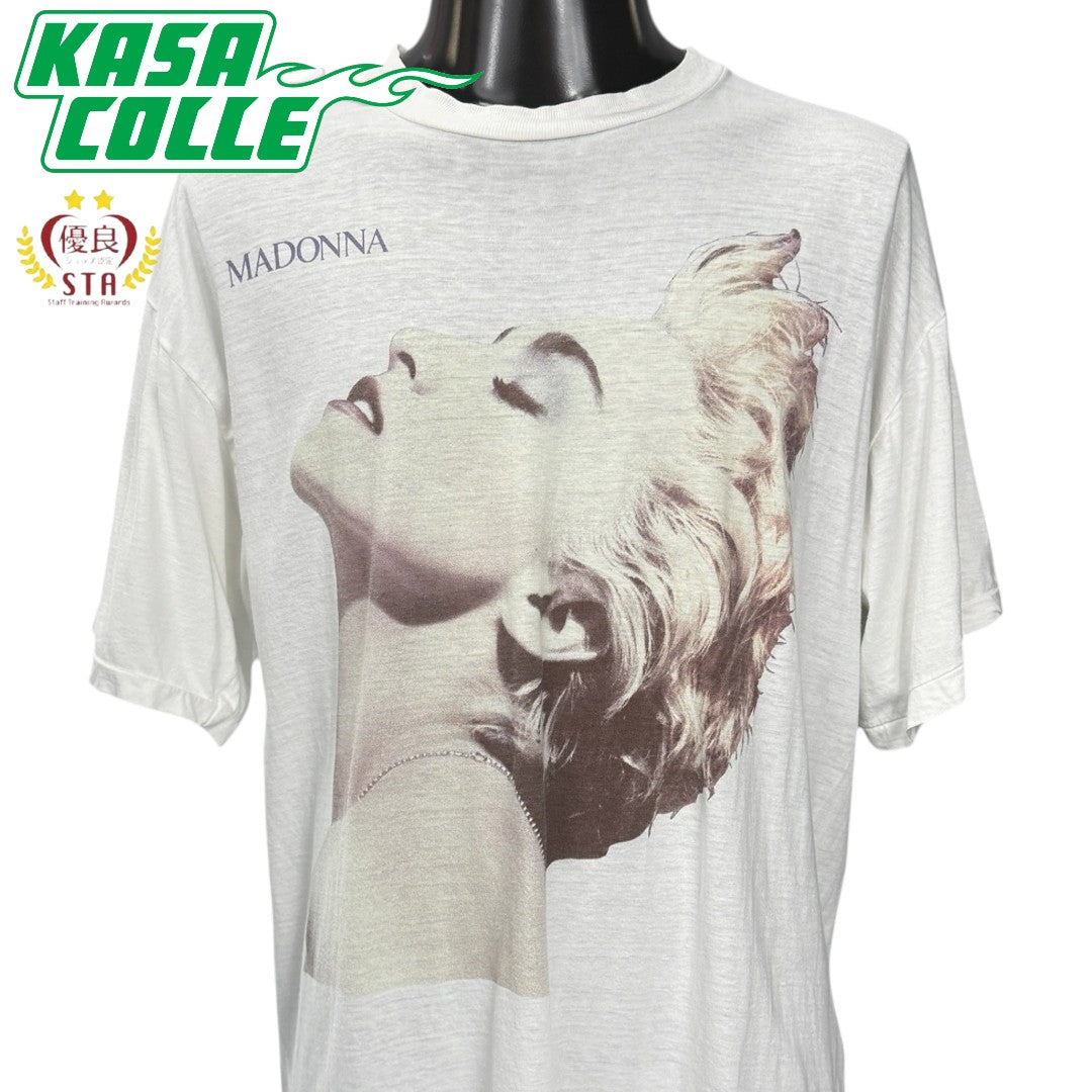 【MADONNA】マドンナ "TRUE BLUE PHOTO" 80's Vintage Tシャツ