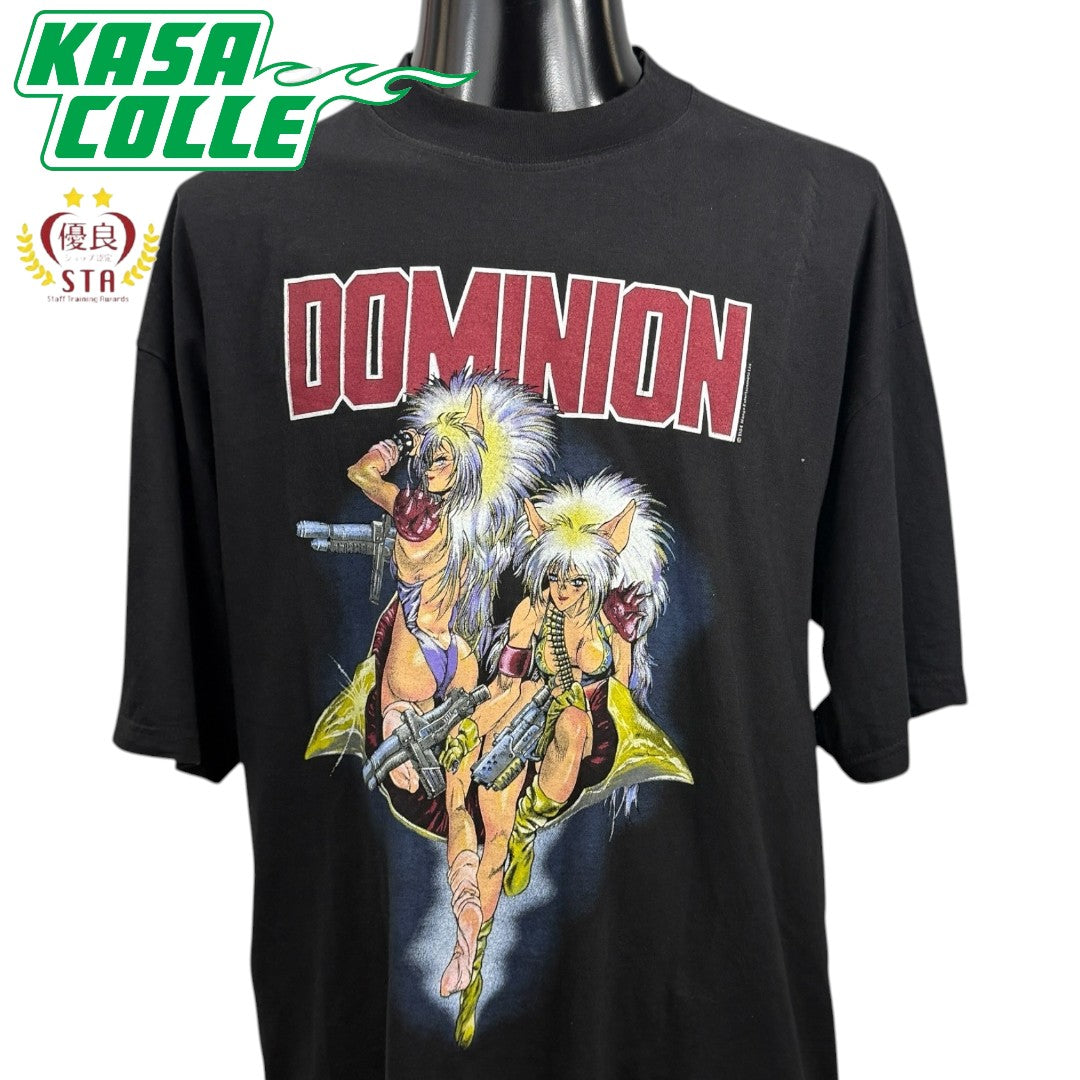 【DOMINION】ドミニオン "ANIME ART" 90's  Vintage Tシャツ