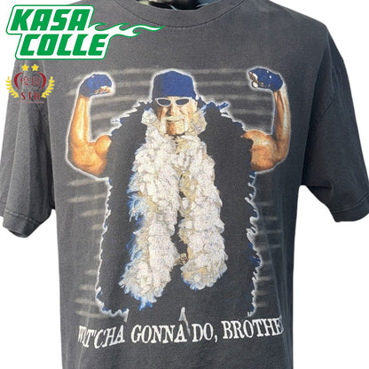 【HULK HOGAN】ハルクホーガン "WHATCHA GONNA DO, BROTHER!" Tシャツ