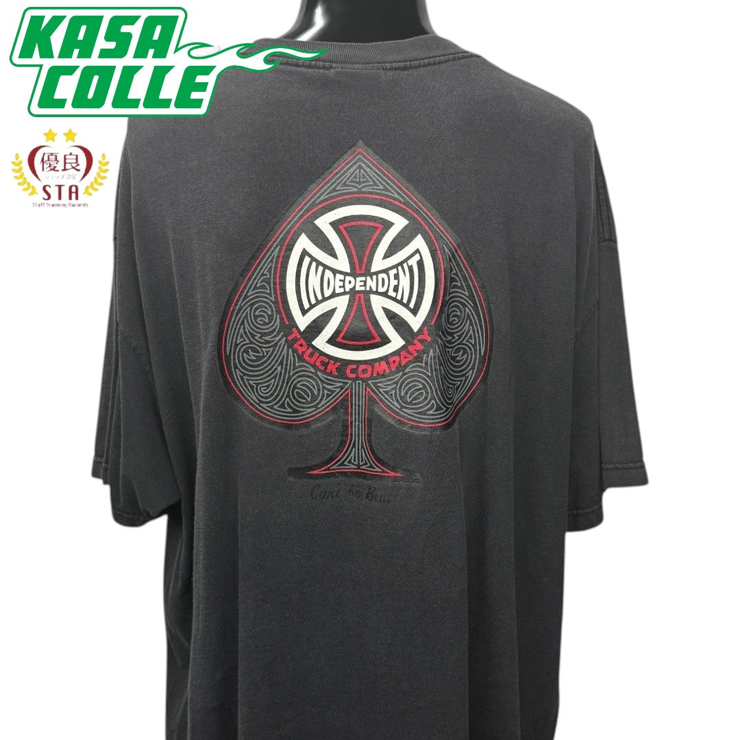 【INDEPENDENT】インディペンデント "SPADE & IRON CROSS" NHSダグ Vintage Tシャツ