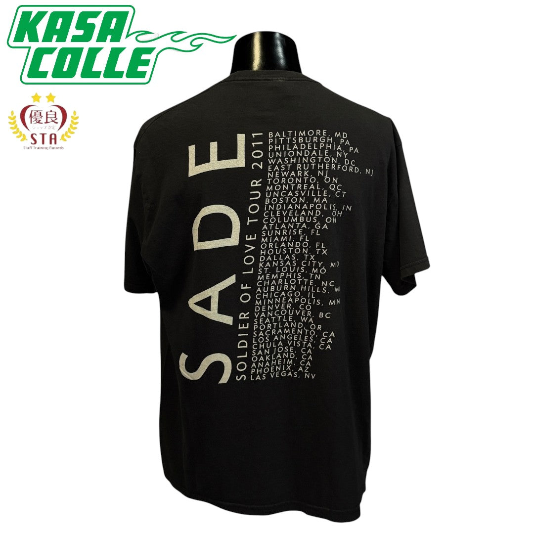 【SADE】シャーデー SOLDIER OF LOVE TOUR Tシャツ XL