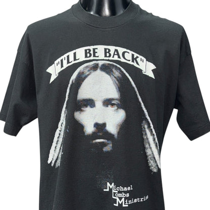 【MICHAEL COMBS MINISTRIES】マイケル・コームズ・ミニストリーズ "I’LL BE BACK" Vintage Tシャツ