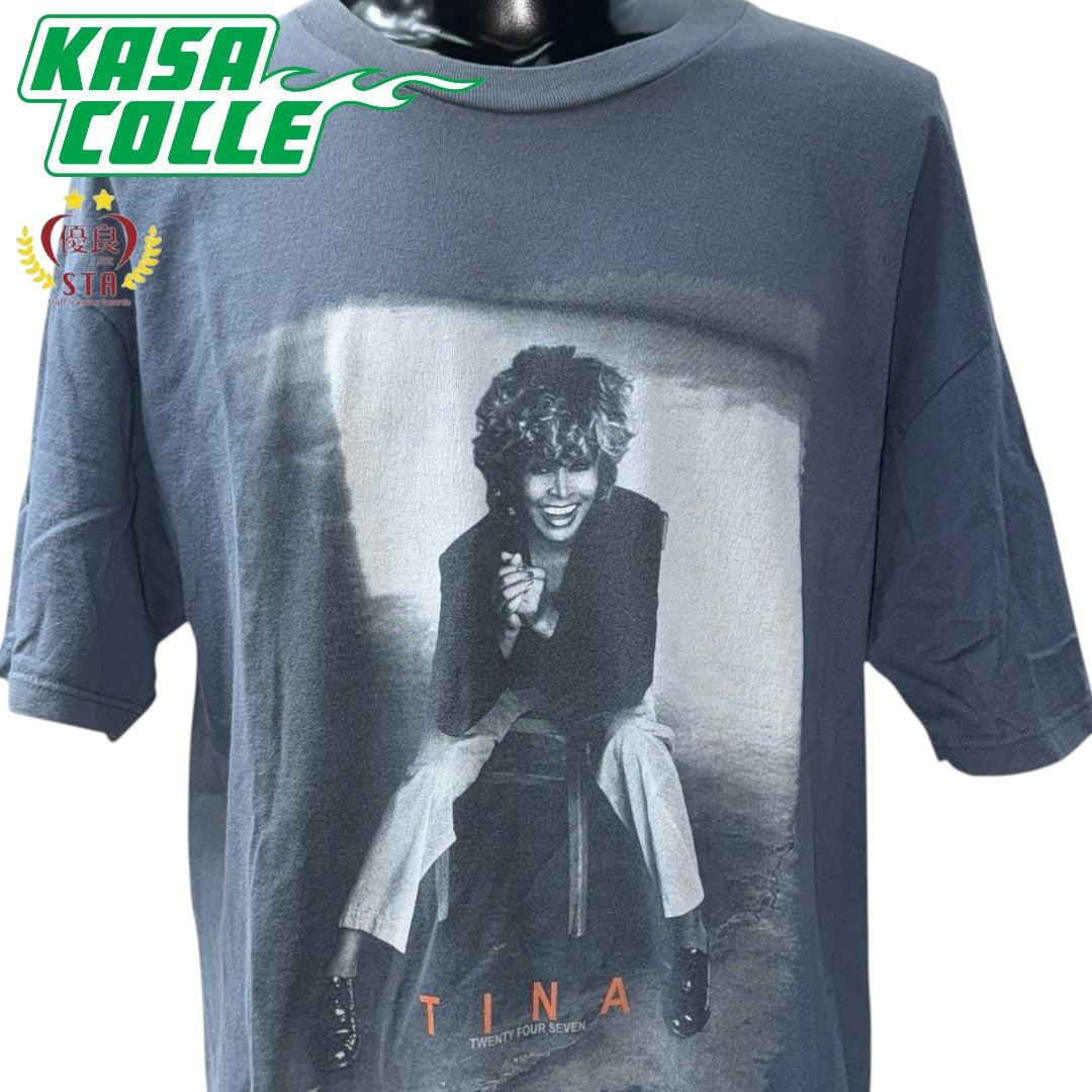 【TINA TURNER】ティナ・ターナー Vintage "twenty four seven tour" Tシャツ