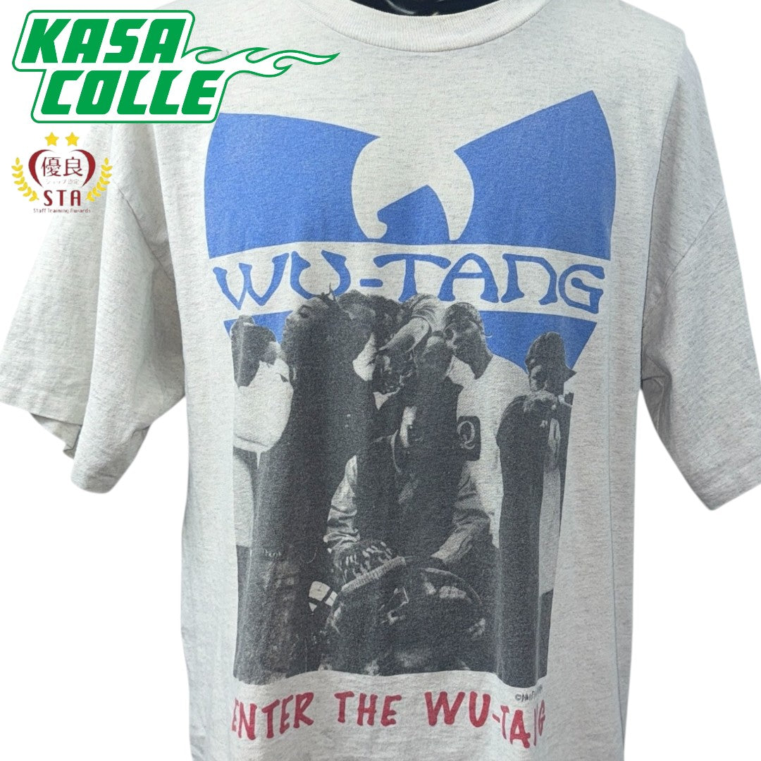[WU-TANG CLAN] Wu-Tang Clan CREAM Vintage T-shirt XL