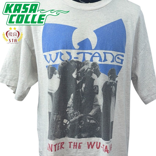 [WU-TANG CLAN] Wu-Tang Clan CREAM Vintage T-shirt XL