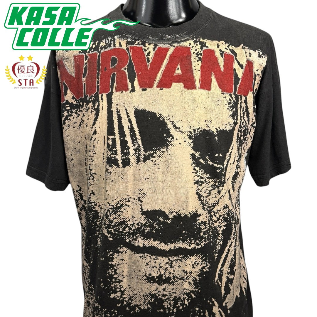【NIRVANA】ニルヴァーナ "Grunge is Dead / Vestibule" Vintage Tシャツ