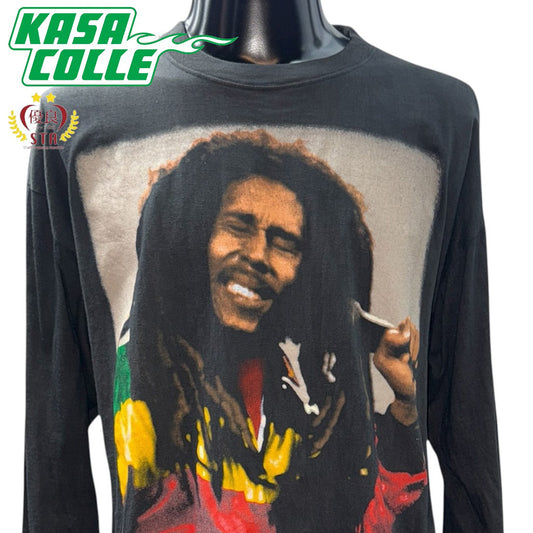 [BOB MARLEY] Bob Marley 1993 Vintage Long Sleeve T-Shirt