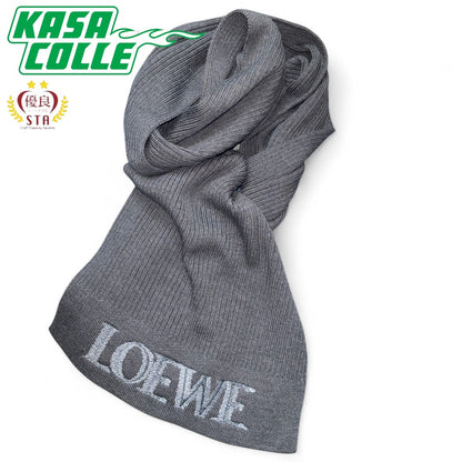 [LOEWE] Loewe scarf gray