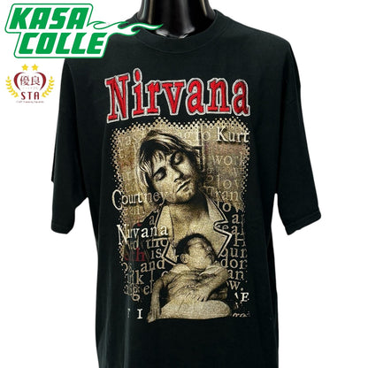 【NIRVANA】ニルヴァーナ "KURT & FRANCES" メキシカン Vintage Tシャツ