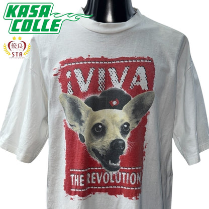 【VIVA THE REVOLUTION】ヴィヴァ・ザ・レヴォリューション 1998コピーライト Vintage Tシャツ