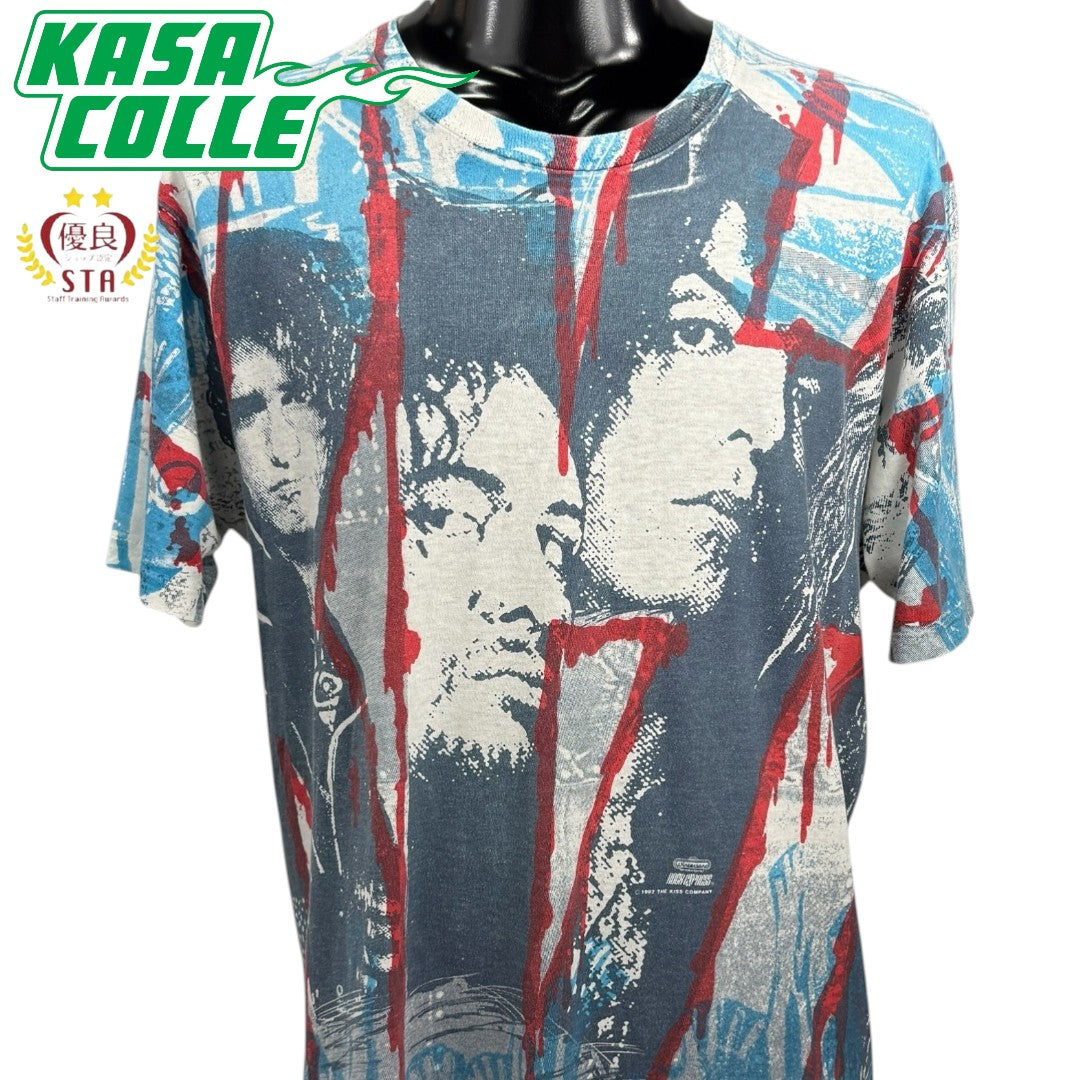 【KISS】キッス "UNHOLY/REVENGE" 90's Promo Vintage Tシャツ