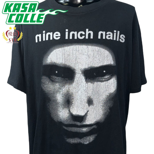 [NINE INCH NAILS] Nine Inch Nails DAVID BOWIE THE OUTSIDE TOUR 1995 Vintage T-shirt XL