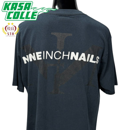 【NINE INCH NAILS】ナインインチネイルズ NINロゴ Vintage Tシャツ