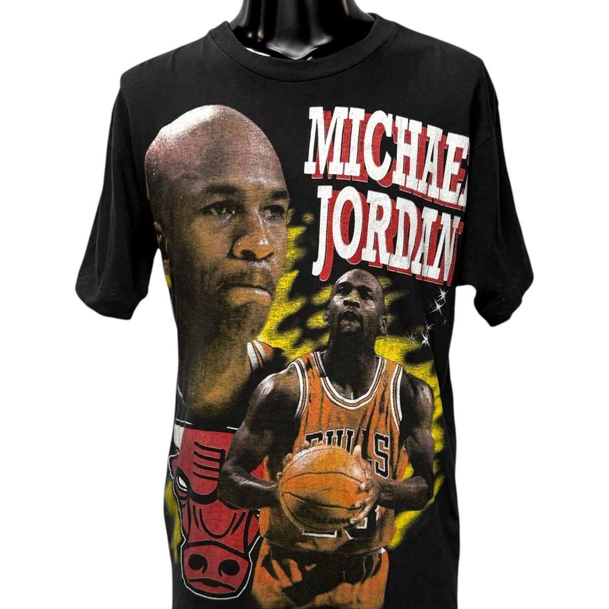 【MICHAEL JORDAN】マイケル・ジョーダン "FACE & NO.23" 90's Vintage Tシャツ