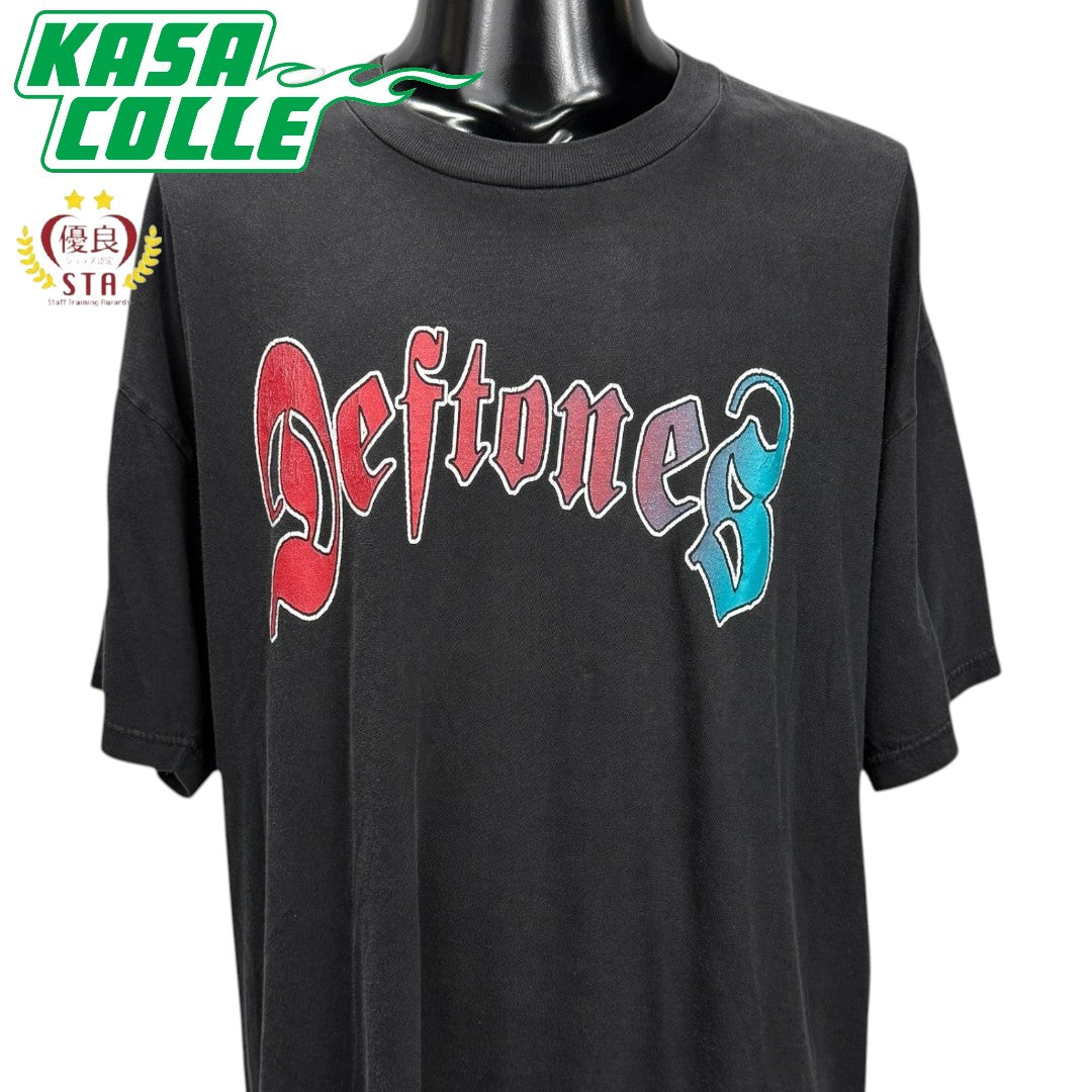 【DEFTONES】デフトーンズ LOGOプリント Y2K Vintage Tシャツ