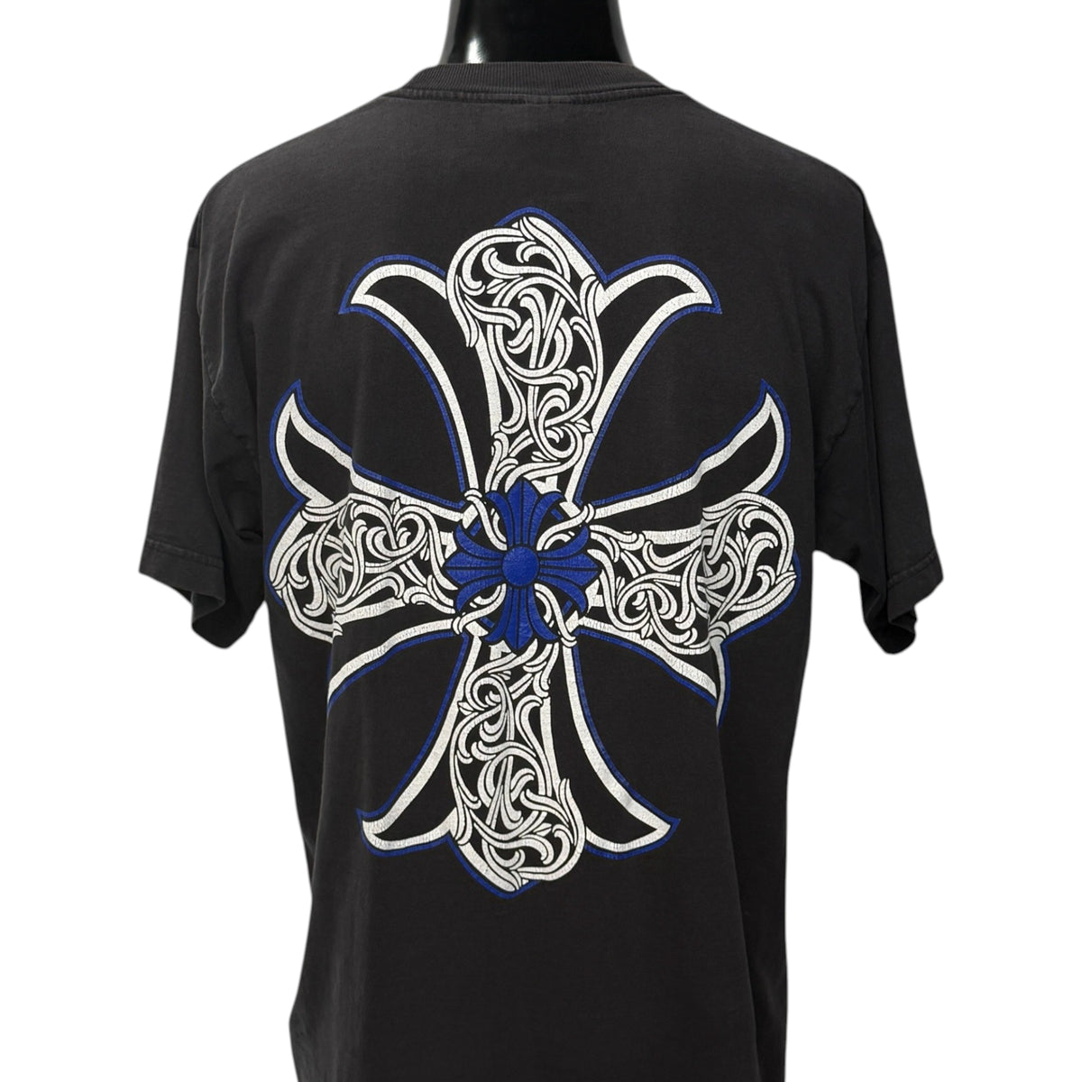 【CHROME HEARTS】クロムハーツ BLUE CROSS POCKET TEE OLD Y2K