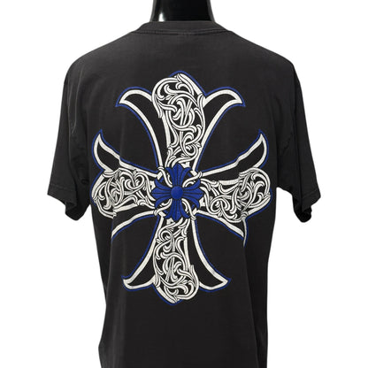 【CHROME HEARTS】クロムハーツ BLUE CROSS POCKET TEE OLD Y2K