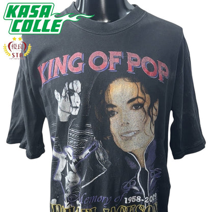 [MICHAEL JACKSON] Michael Jackson "Memory of 1958-2009" T-shirt