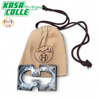 [HERMES] Hermes Tuareg Belt Buckle Ag925