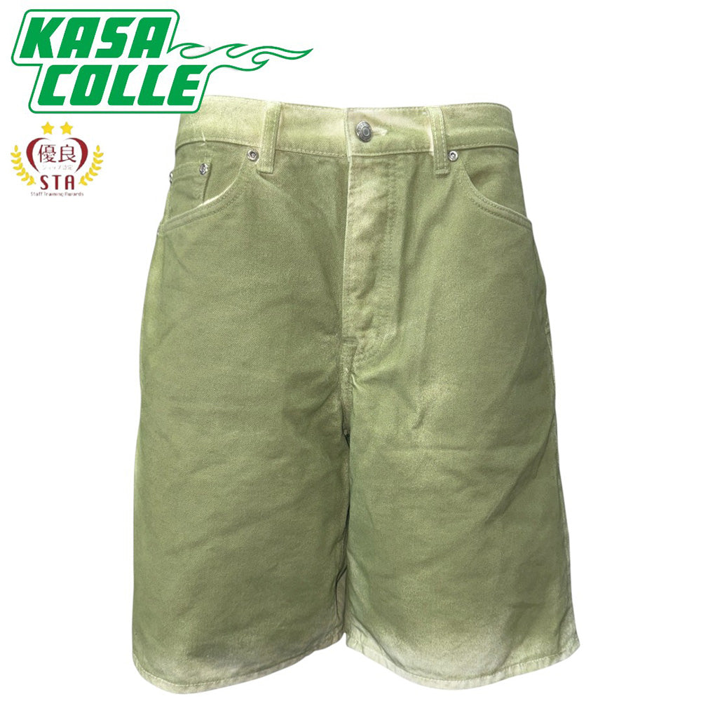 [STUSSY] Stussy SPRAY DYE BIG OL SHORT denim shorts, size 32