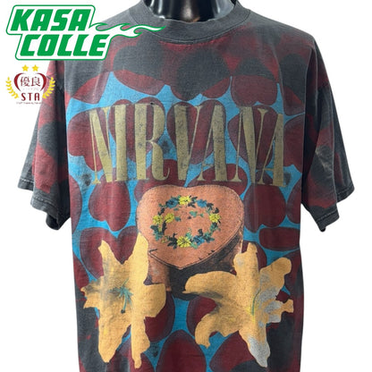 【NIRVANA】ニルヴァーナ 90s オリジナル HEART SHAPED BOX Tシャツ