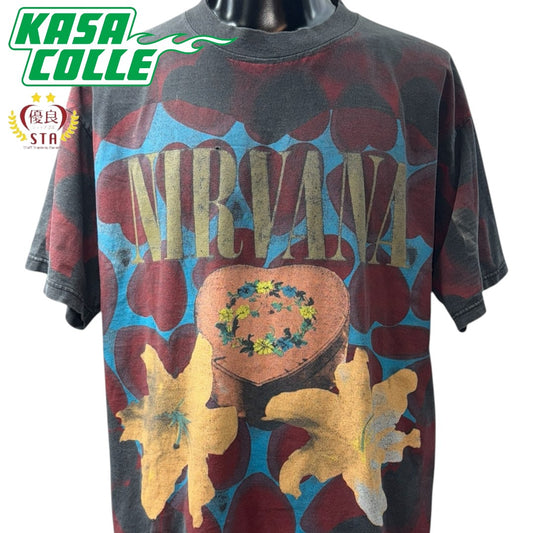 [NIRVANA] Nirvana HEART SHAPED BOX T-shirt