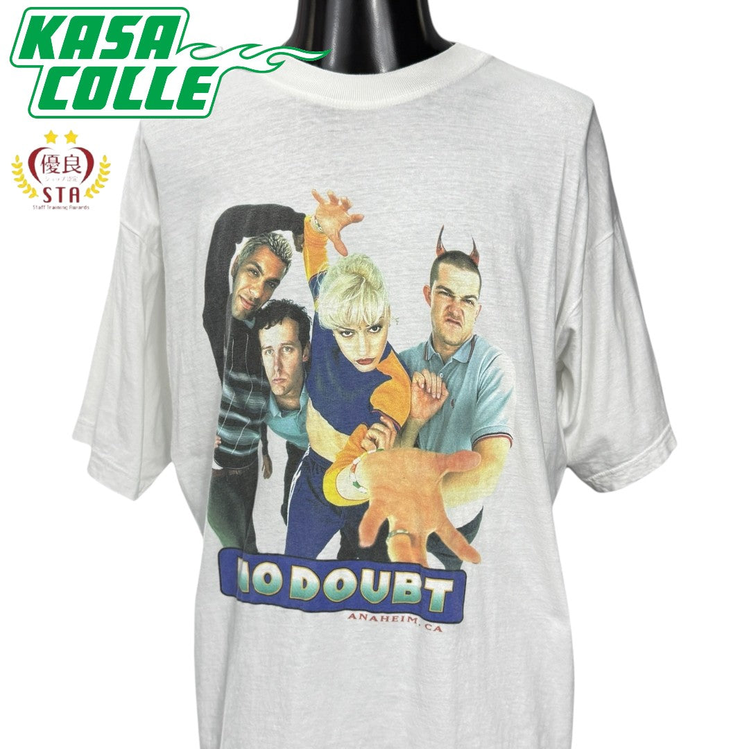 【NO DOUBT】ノーダウト "European Tour 1997" ユーロ 90s Vintage Tシャツ
