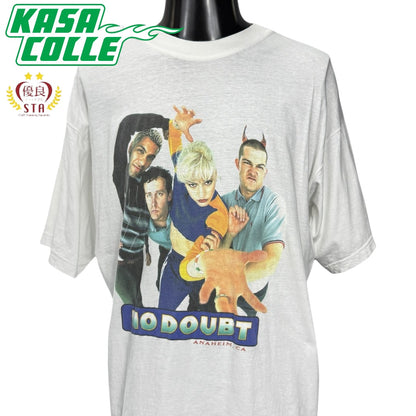 【NO DOUBT】ノーダウト "European Tour 1997" ユーロ 90s Vintage Tシャツ