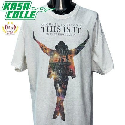 【MICHAEL JACKSON】マイケル・ジャクソン "THIS IS IT" 00's Tシャツ