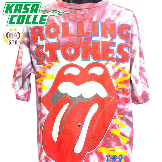 THE ROLLING STONES "Voodoo Lounge WORLD TOUR 94" 90's Vintage T-shirt, size XL