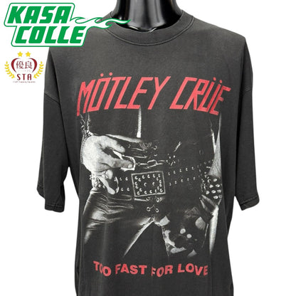 【MOTLEY CRUE】モトリー・クルー “TOO FAST FOR LOVE” Y2K Tシャツ
