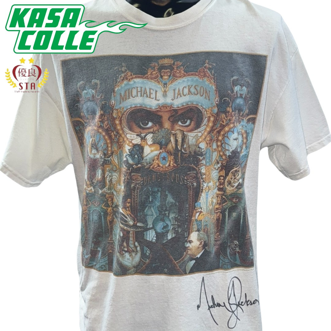 【MICHAEL JACKSON】マイケル・ジャクソン "DANGEROUS" 90's Vintage Tシャツ