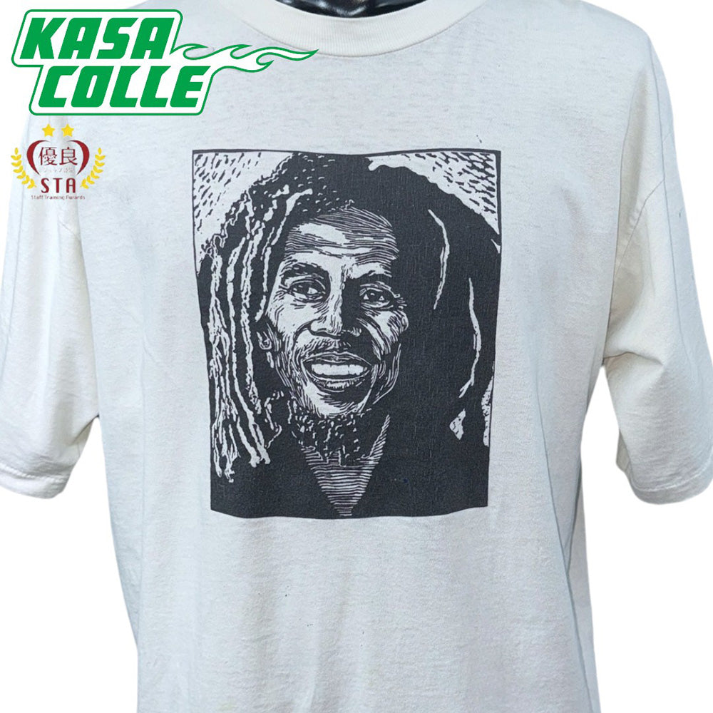 [BOB MARLEY] Bob Marley 50th Anniversary Vintage T-shirt XL