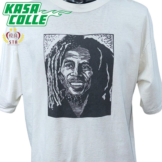 [BOB MARLEY] Bob Marley 50th Anniversary Vintage T-shirt XL