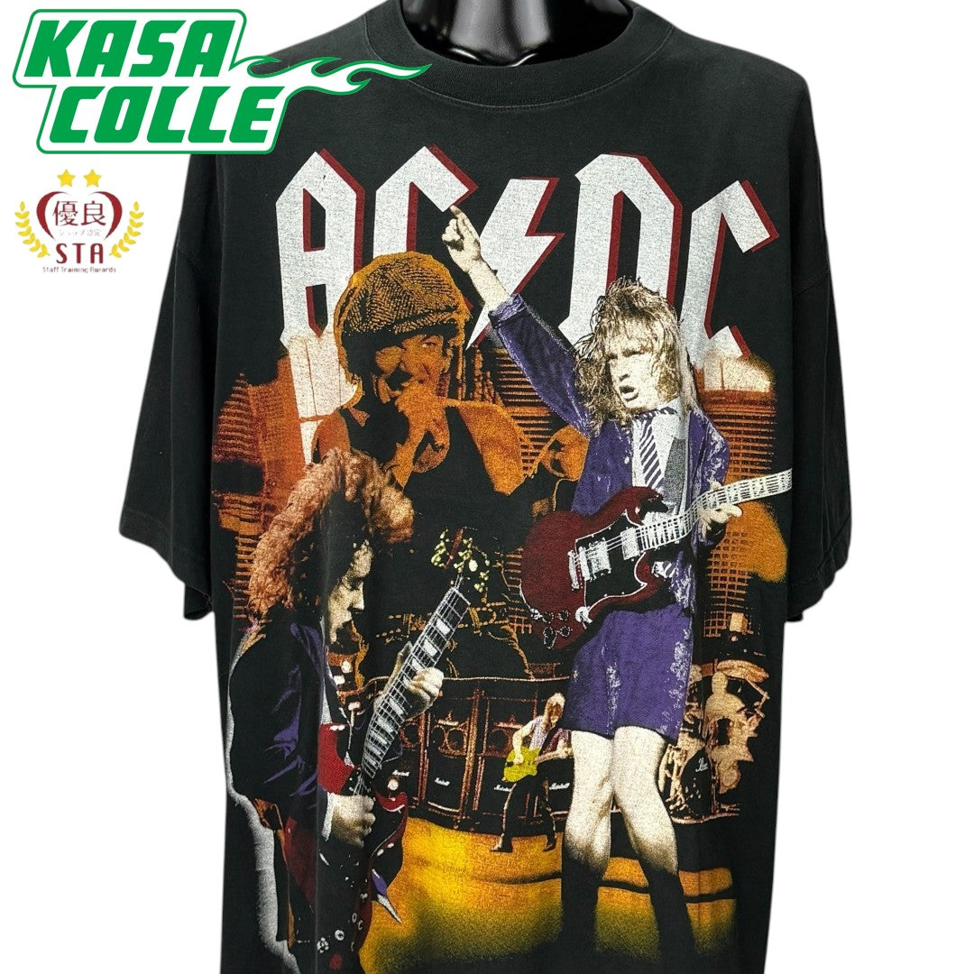【AC/DC】エーシーディーシー "LIVE PHOTO" Vintage Tシャツ
