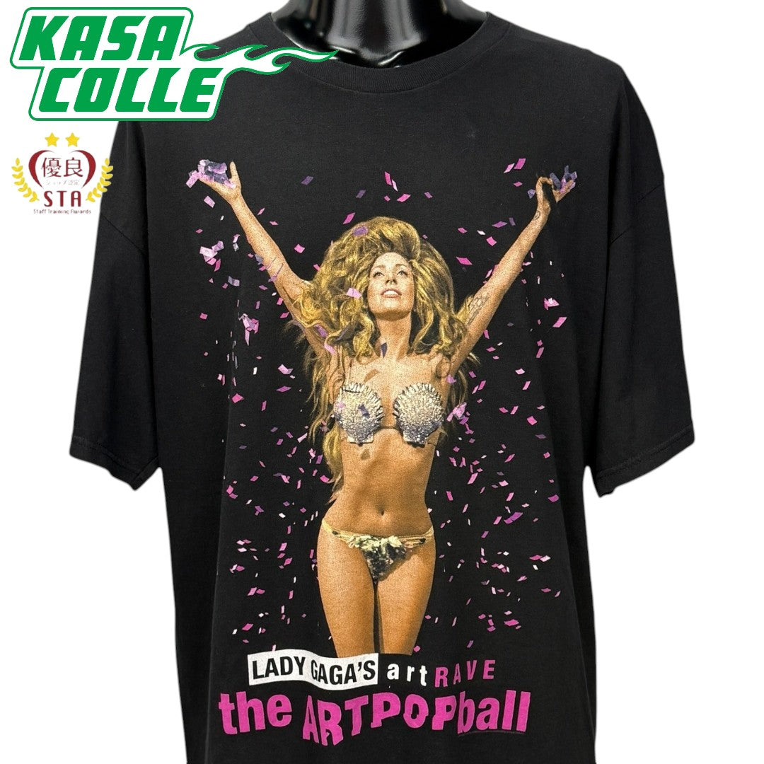 【LADY GAGA】レディー ガガ "artRAVE the ARTPOP ball TOUR" 2014年  Tシャツ