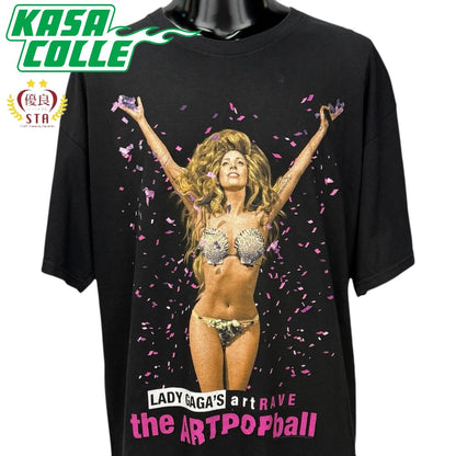 【LADY GAGA】レディー ガガ "artRAVE the ARTPOP ball TOUR" 2014年  Tシャツ