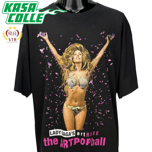 【LADY GAGA】レディー ガガ "artRAVE the ARTPOP ball TOUR" 2014年  Tシャツ