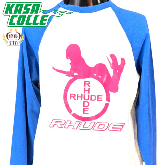 [RHUDE] Rude Raglan Long T-shirt