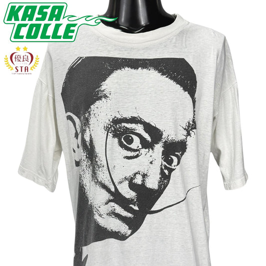 【SALVADOR DALI】サルバドール ダリ "ポートレートグラフィック" ユーロVintage Tシャツ