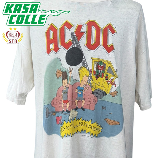 AC/DC Beavis &amp; Butt-Head 1996 Tour T-Shirt