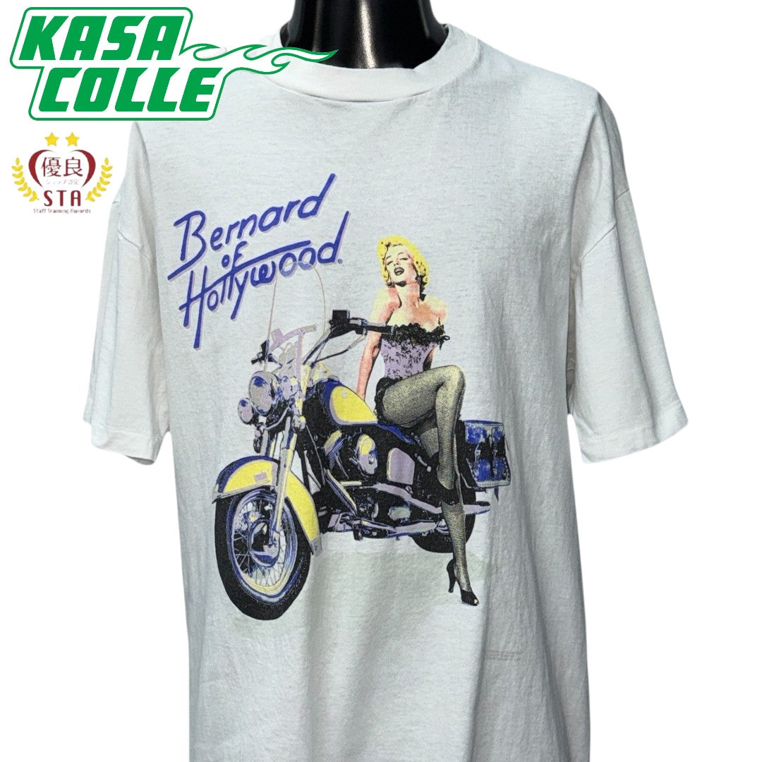 【MARILYN MONROE】マリリン・モンロー "Bernard of Hollywood" giantタグ 90's Vintage Tシャツ