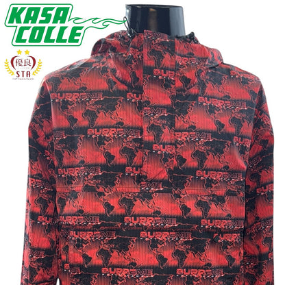 [SUPREME] Supreme 18SS World Famous Taped Hooded Nylon Jacket