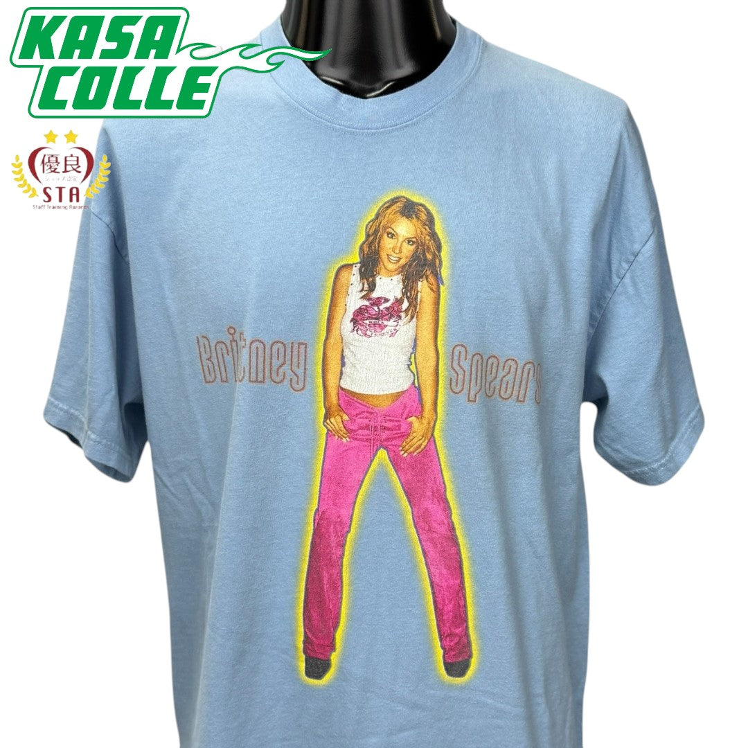 【BRITNEY SPEARS】ブリトニー・スピアーズ "Oops!... I did it again Tour" 00's Vintage Tシャツ