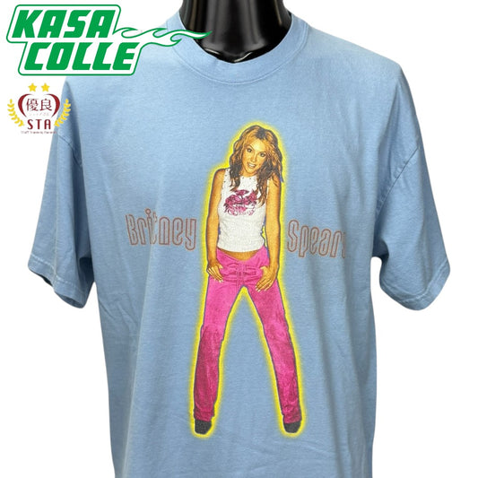 【BRITNEY SPEARS】ブリトニー・スピアーズ "Oops!... I did it again Tour" 00's Vintage Tシャツ