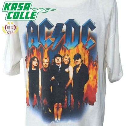 【AC/DC】エーシーディーシー STIFF UPPER LIP WORLD TOUR 2001 Tシャツ L