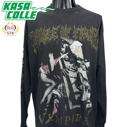 【CRADLE OF FILTH】クレイドルオブフィルス VEMPIRE 90’s Vintage LS Tシャツ
