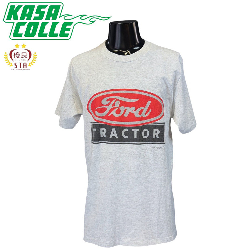 【FORD】フォード TRACTOR 企業ロゴ Vintage Tシャツ L