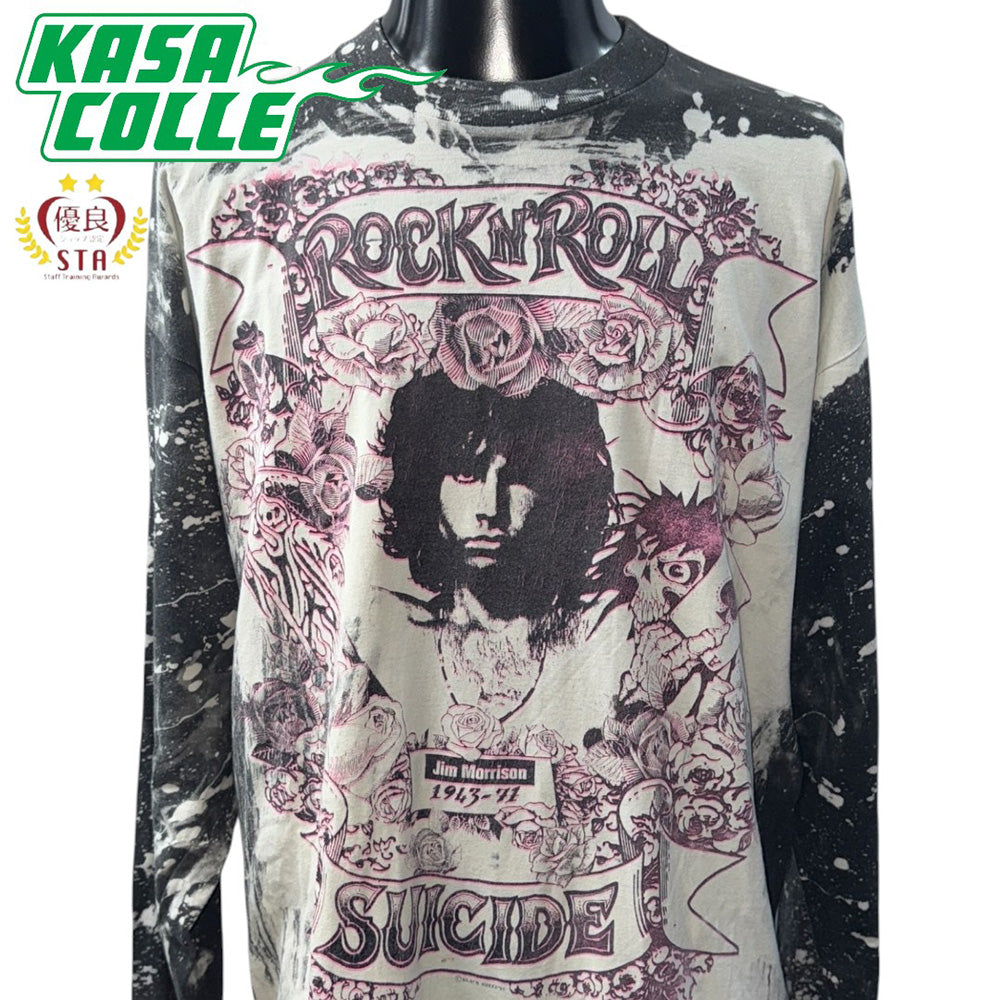 【THE DOORS】ドアーズ "ジムモリソン" 90's Vintage ロングスリーブTシャツ