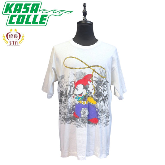 [Disney] Disney Mickey Cowboy T-shirt (XL size)